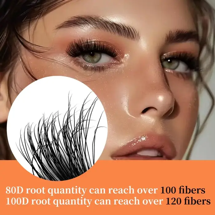 Kit d'extension de cils DIY 100D