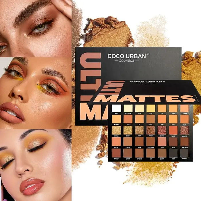 Palette d'ombres à paupières 35 couleurs
