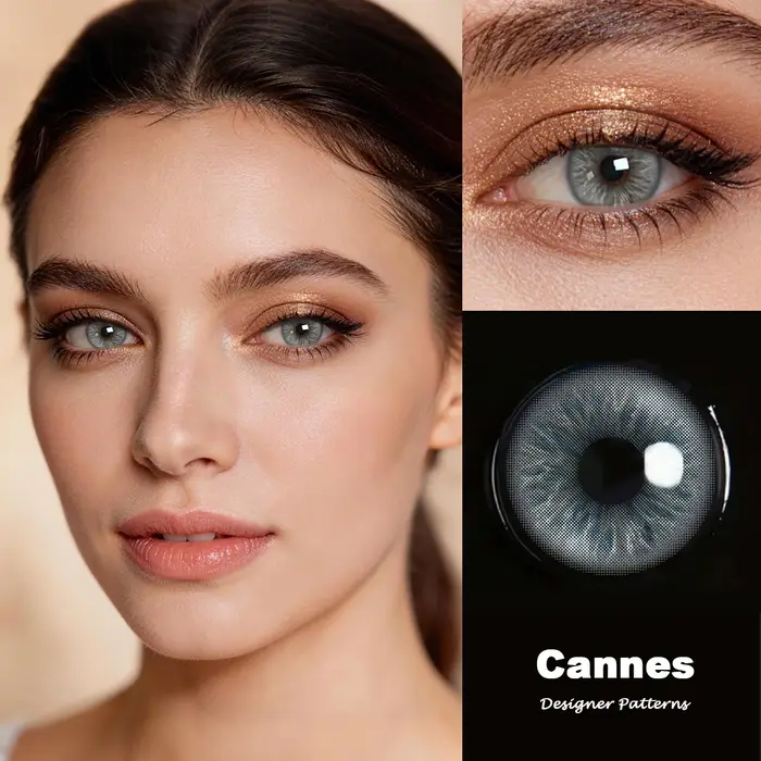 Lentilles de contact colorées bleues Lalens 14