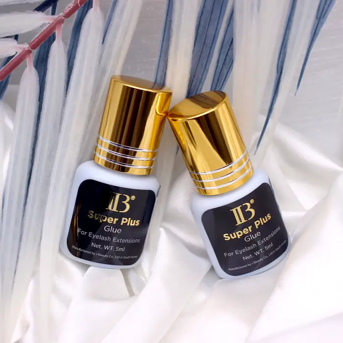 20 bouteilles d'origine IBeauty Super Plus colle pour Extensions de cils 5ml corée capuchon doré fau