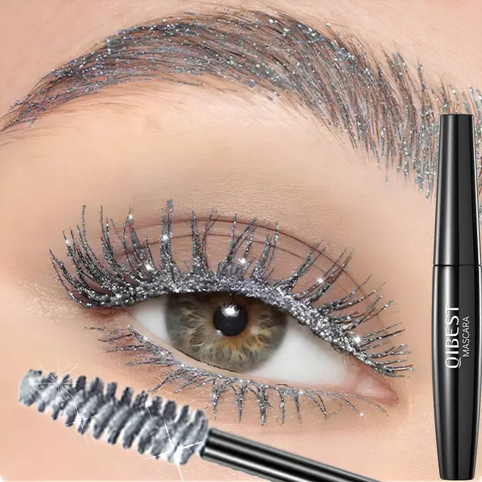 Mascara diamant à paillettes