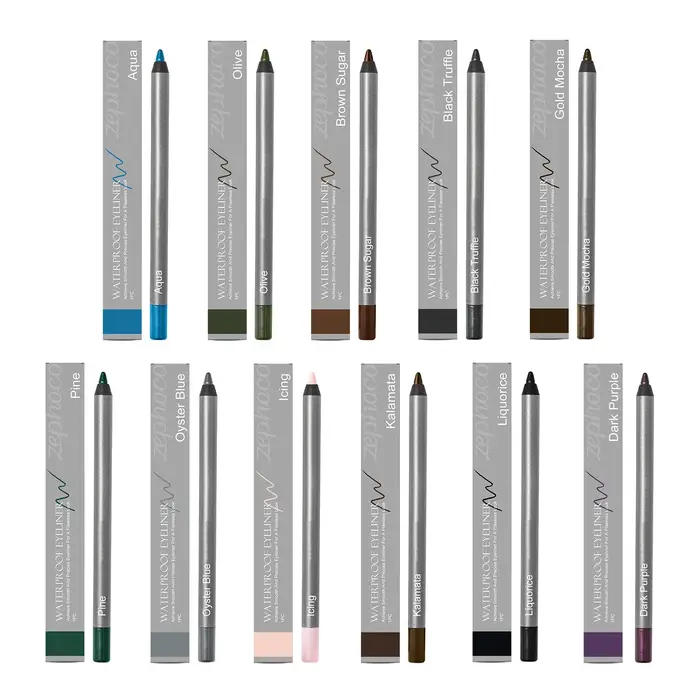 Zephoco crayon Eyeliner imperméable lisse résistant aux taches