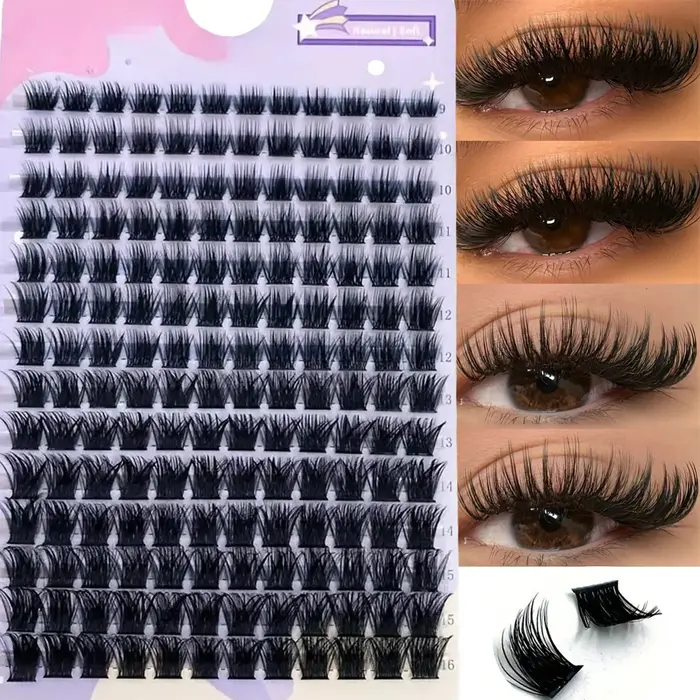 Faux cils en vison, 168 pièces