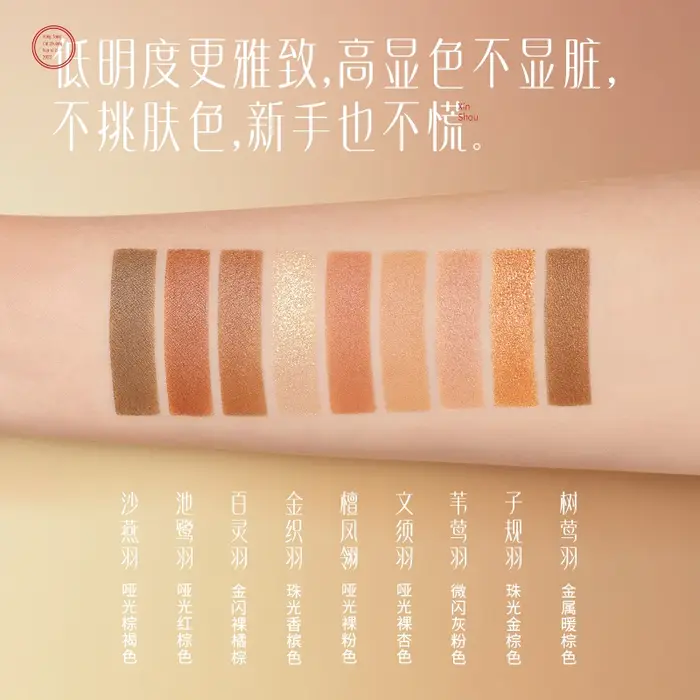 FLORASIS Palette de visage gravure Phoenix