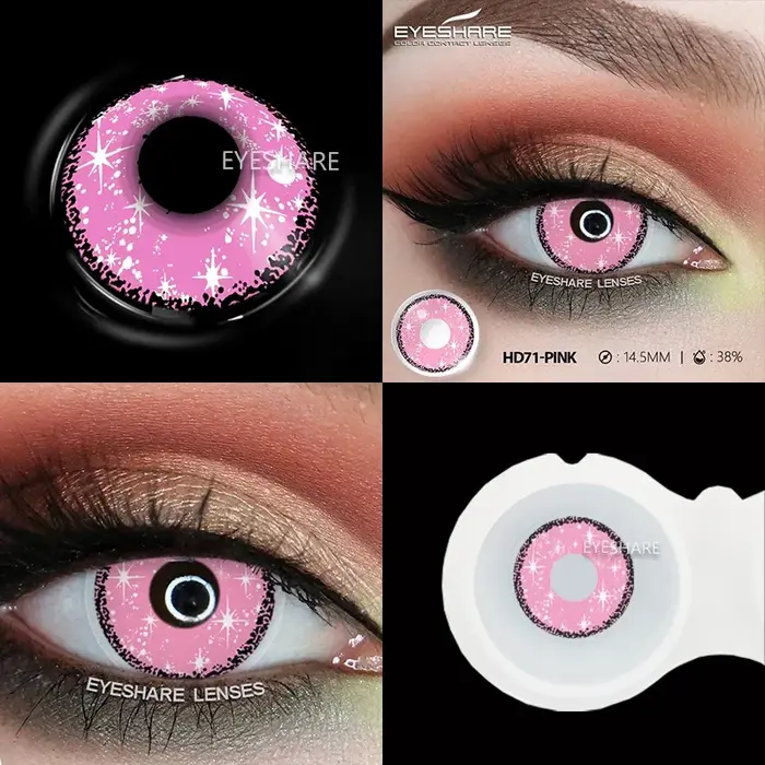 Lentilles de Contact Colorées pour Halloween
