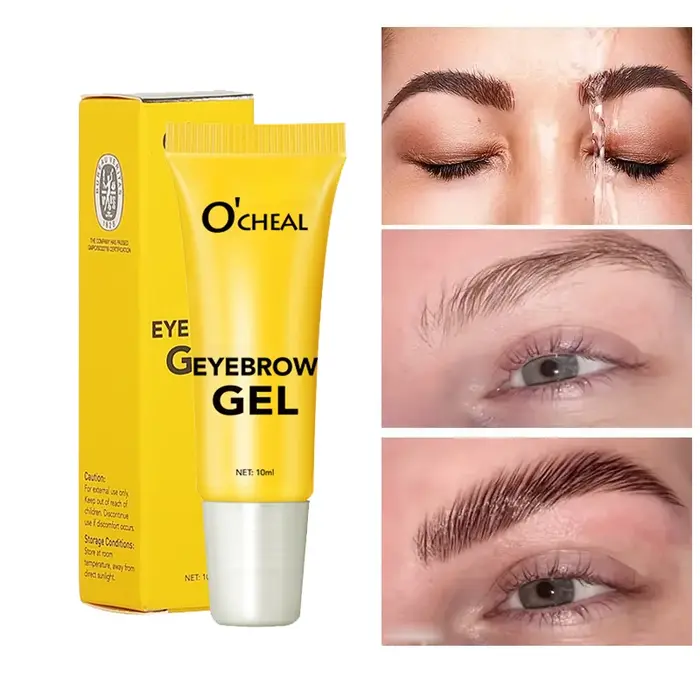 Gel pour sourcils longue durée, imperméable et résistant à la transpiration, maintien de la couleur 