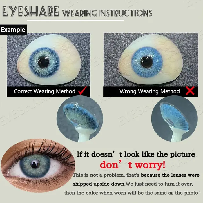 EYESHARE – lentilles de Contact de couleur pour les yeux
