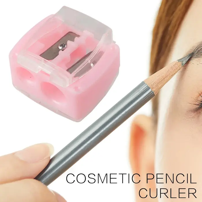 Taille-crayon de maquillage Durable, accessoires cosmétiques, crayon à lèvres, Eyeliner, cadeau pour filles, fournitures scolaires de travail