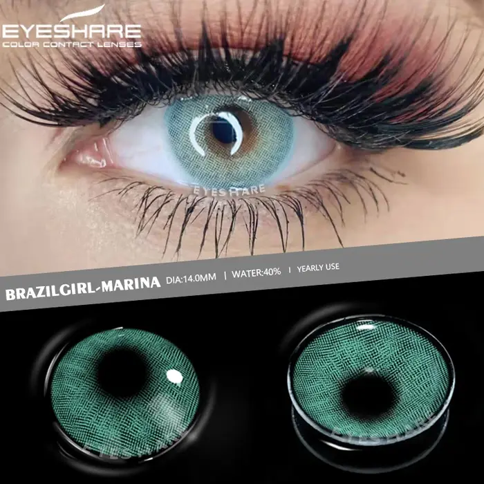 EYESHARE lentilles de Contact de couleur pour les yeux lentilles de couleur cosmétique lentilles de 