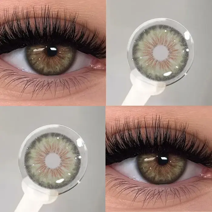 KSSEYE 1 paire de lentilles de Contact de couleur naturelle Cleopatra série 2.0 pour les yeux