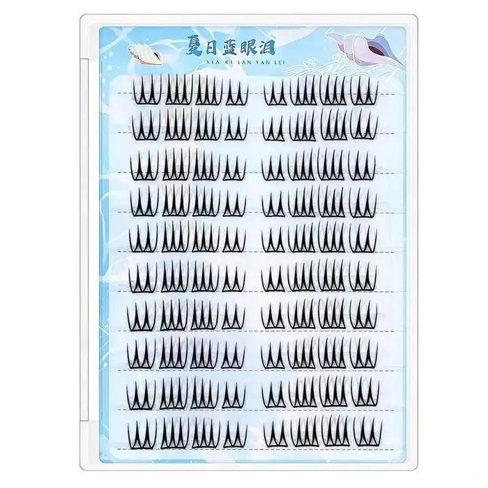 Faux cils naturels pour cosplay, pas besoin de colle, bouquets de cils pour un effet lifting des yeu