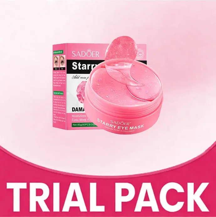Masque pour les yeux de qualité supérieure, 30 paires, enrichi en essence de rose et en collagène, n