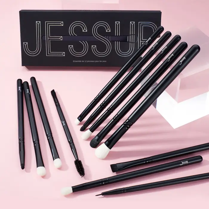 Jessup ensemble de pinceaux de maquillage pour les yeux