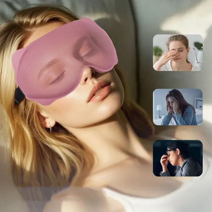 Masque oculaire 3D pour hommes et femmes