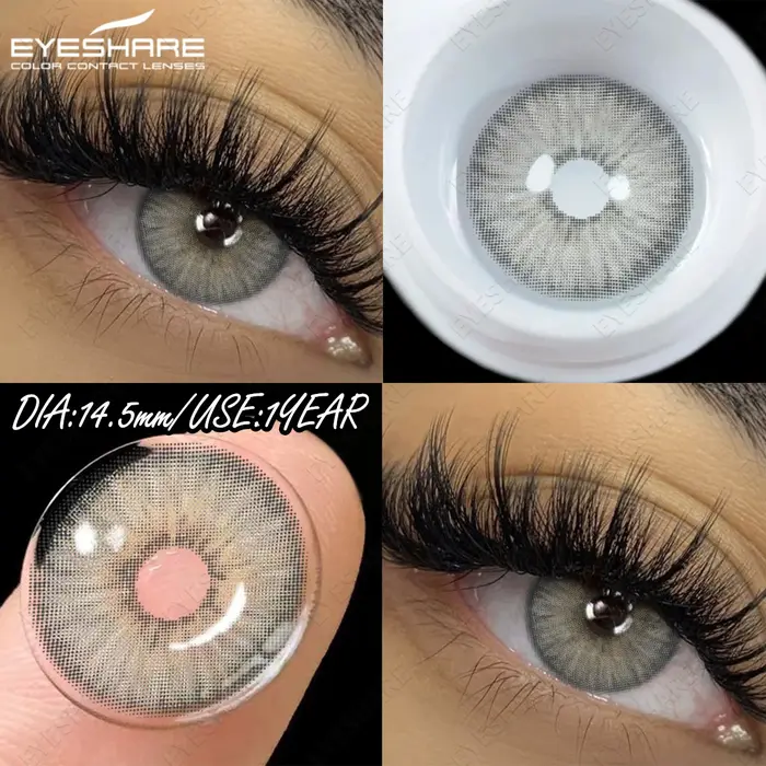 EYESHARE lentilles de contact colorées naturelles