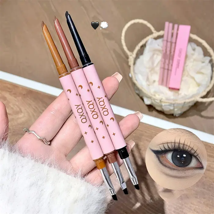Gel pour sourcils et Eyeliner rouge Punk 2 en 1