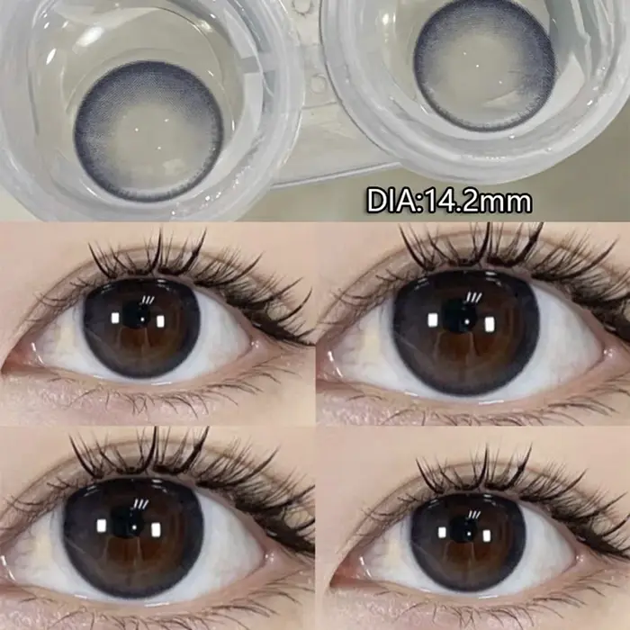 MILL crique – lentilles de Contact colorées