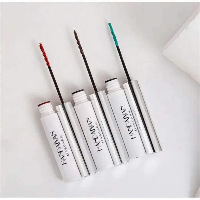 Mascara coloré 4D soie imperméable à l'eau séchage rapide Extension de cils Curl maquillage