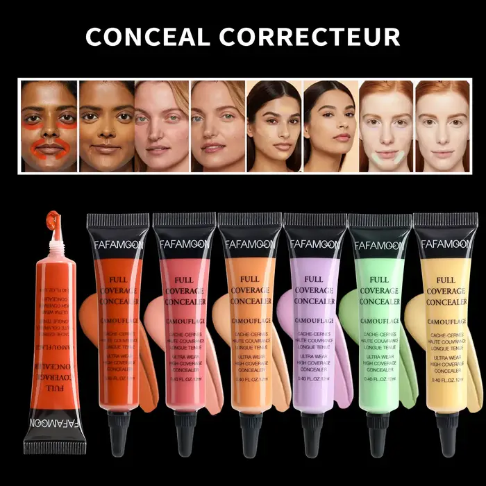 Correcteur liquide imperméable à couverture complète