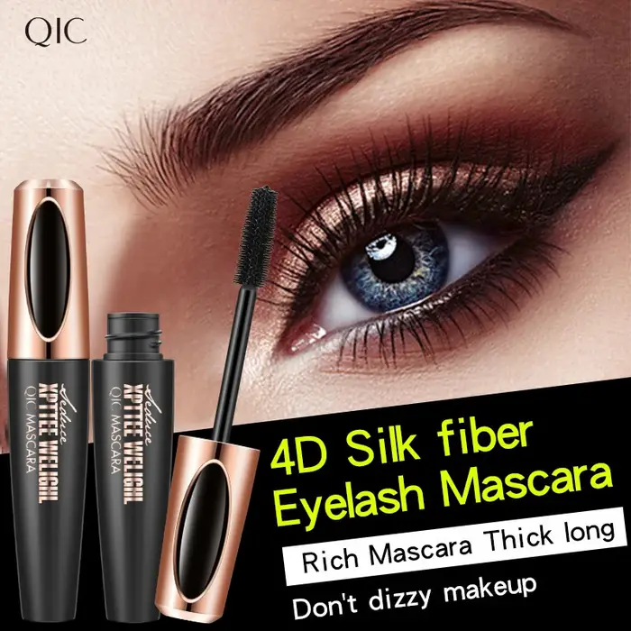 Mascara optique 4D imperméable et résistant à la transpiration