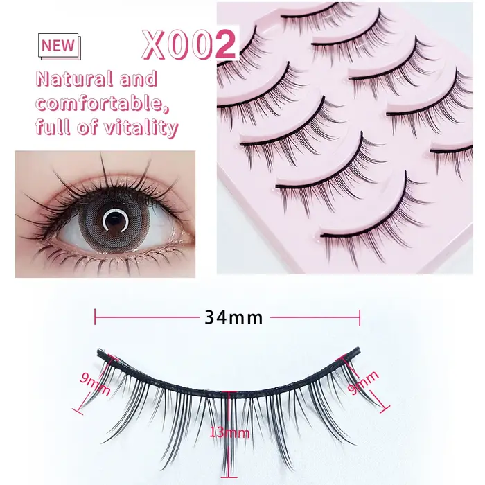 RED SIREN – faux-cils en vison naturel doux