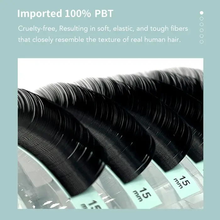 DIYDAY Extensions de cils individuels, faux-cils classiques, longs, noirs et doux, en vison, vente e