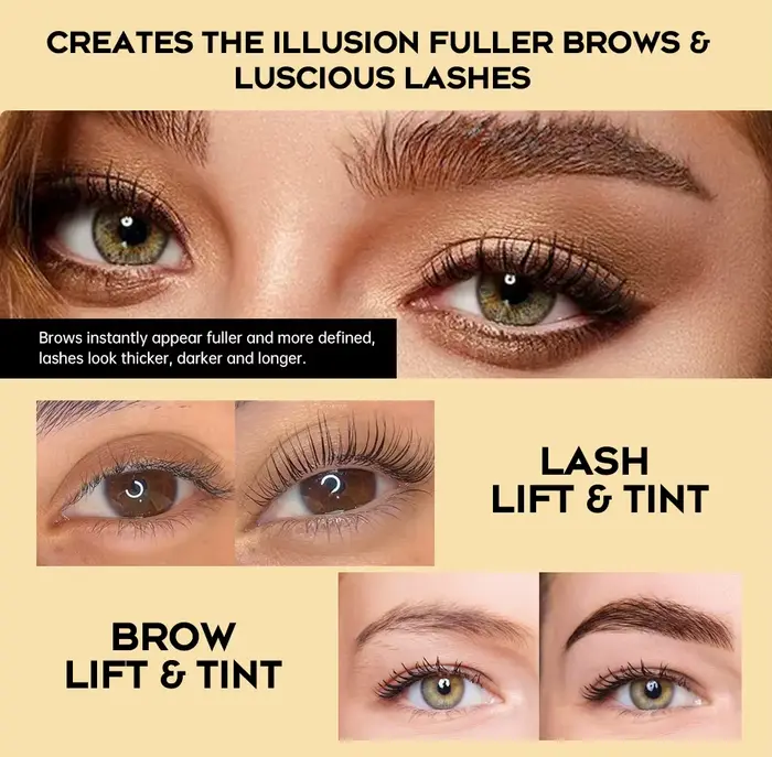 Kit de permanente pour cils et sourcils Gollee, permanente pour cils, kit de lifting des cils semi-p