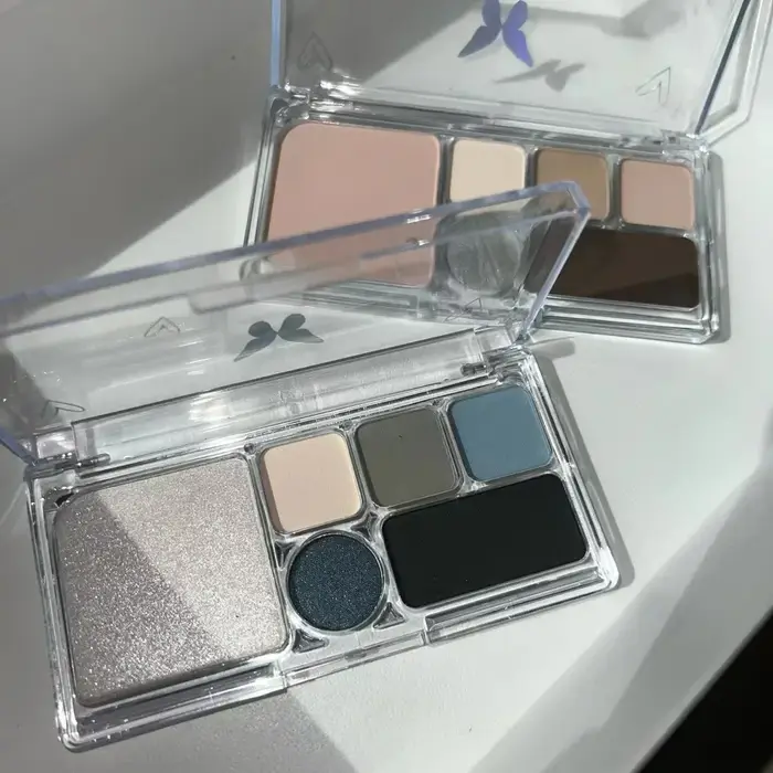 Palette de fards à paupières 6 couleurs