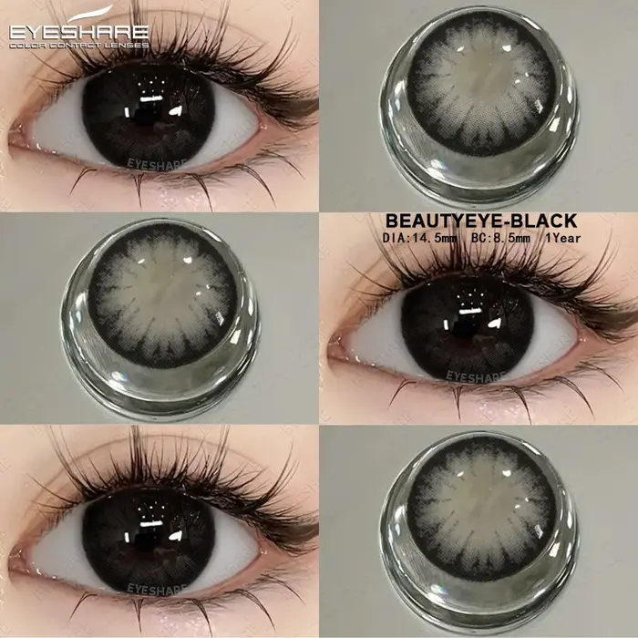 EYESHARE 1 paire de lentilles de Contact de couleur pour grands yeux mode cosmétique haute qualité n
