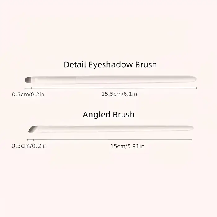 Ensemble de pinceaux de maquillage pour les yeux 5 pièces, compagnon de voyage parfait et cadeau pou