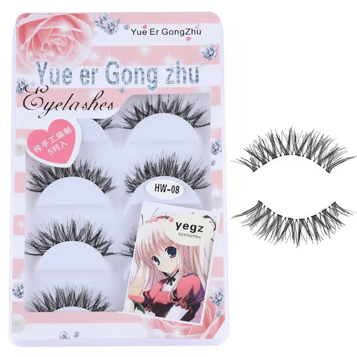 Faux-Cils Naturels et Longs, Croisés, Doux, Flase, Optique Confortable, Extension, Cosmétique, miles