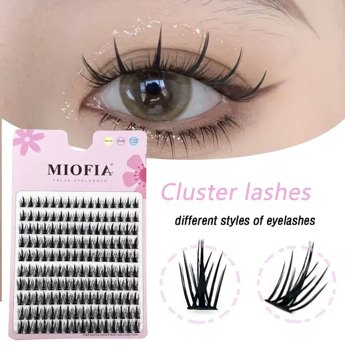 10 rangées de cils anime