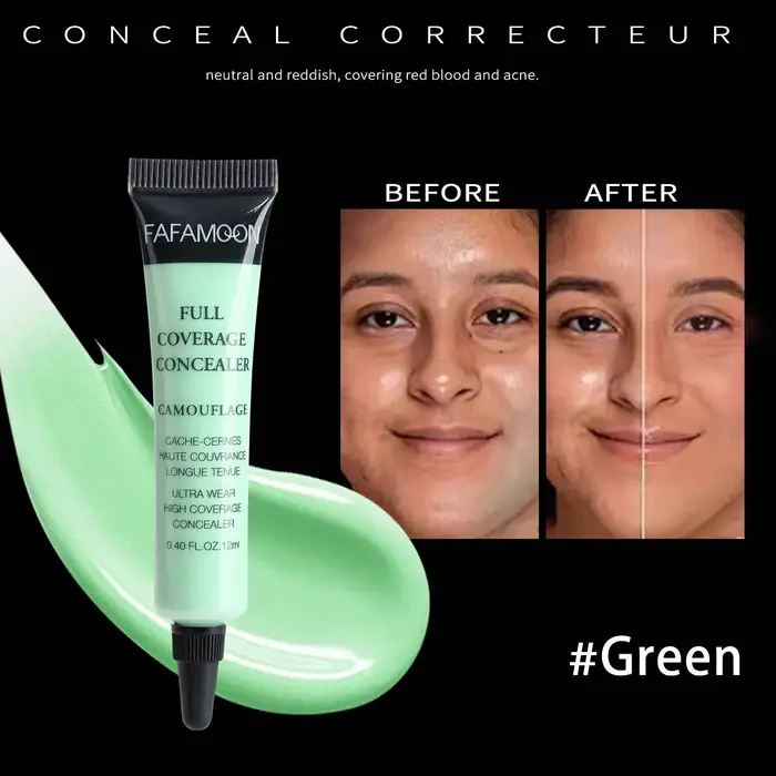 Correcteur liquide imperméable à couverture complète
