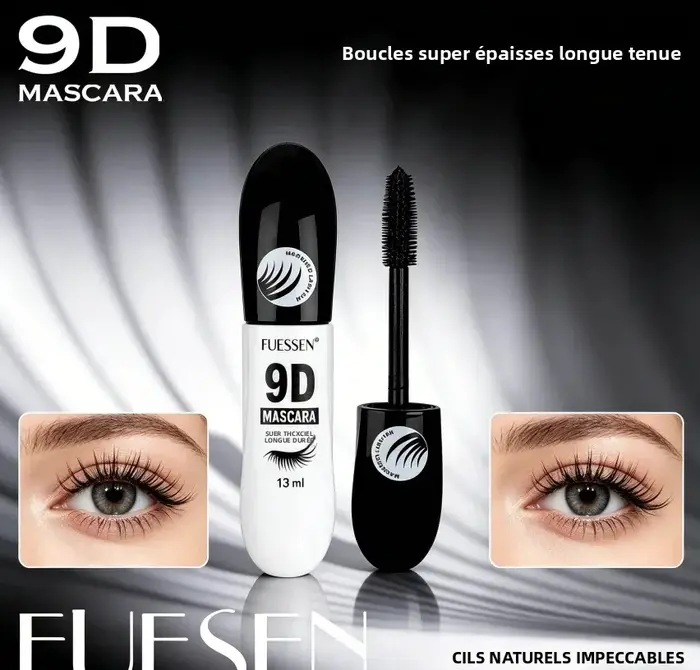Mascara en fibres 9D noir