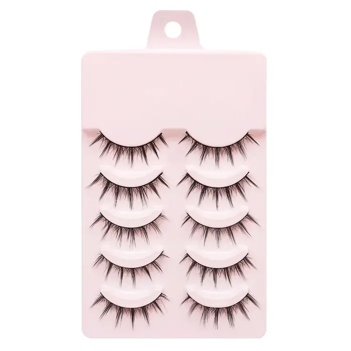 MJ 5 paires petit diable faux cils naturels