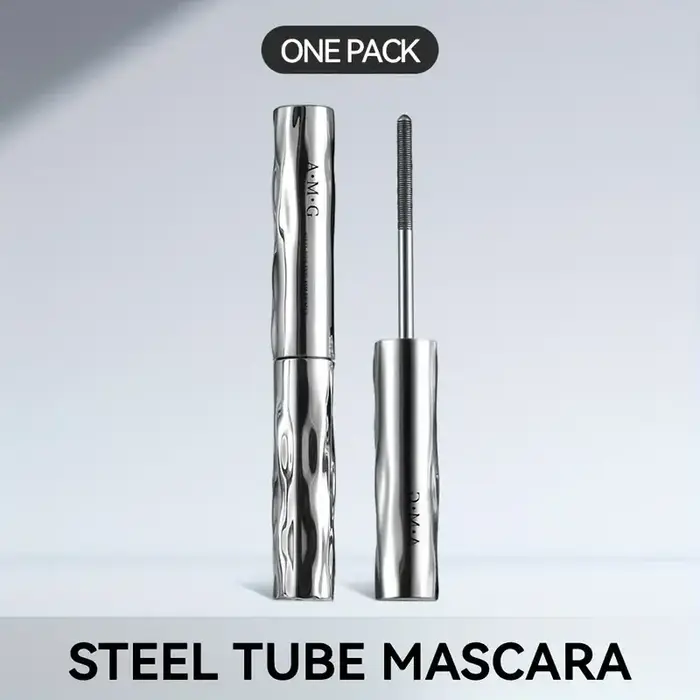 Mascara en tube d'acier-brosse spirale spéciale, mascara en fibre de soie imperméable et durable, ga