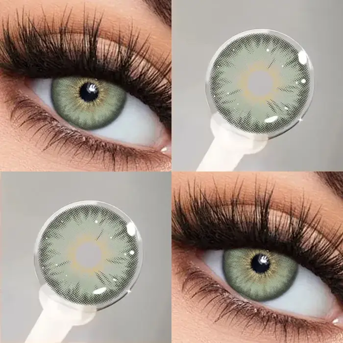 KSSEYE 1 paire de lentilles de Contact de couleur naturelle pour les yeux
