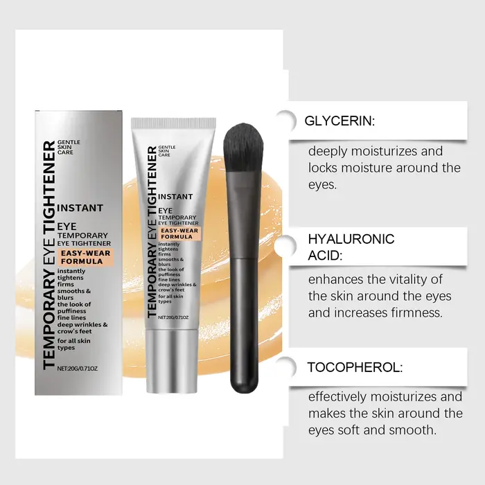 Crème pour les yeux raffermissante temporaire