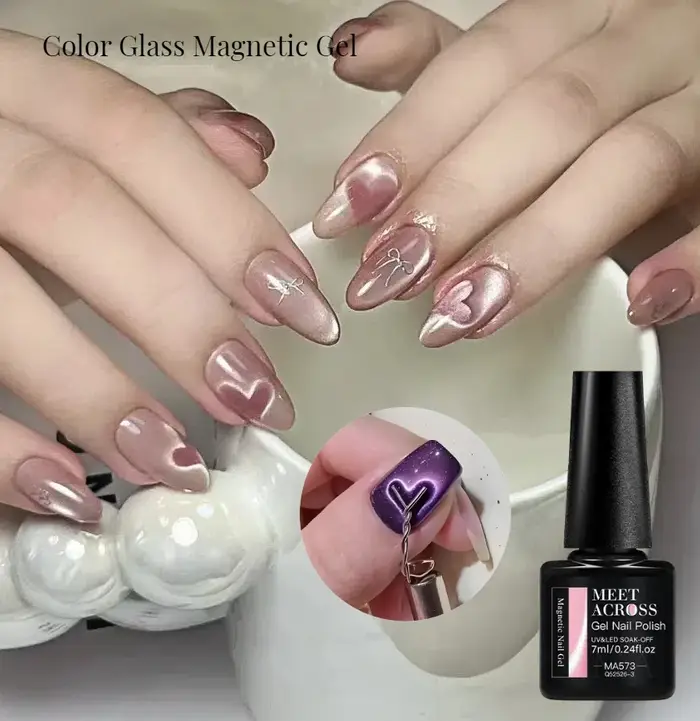 Vernis gel effet œil de chat Love Cat Eye