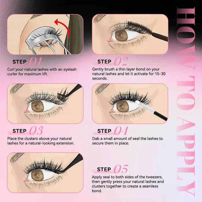 Extensions de cils uCoolMe Lashes Fairy Manga