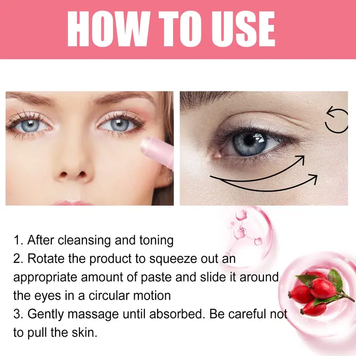 Baume pour les yeux de rose musquée Extra pour femmes