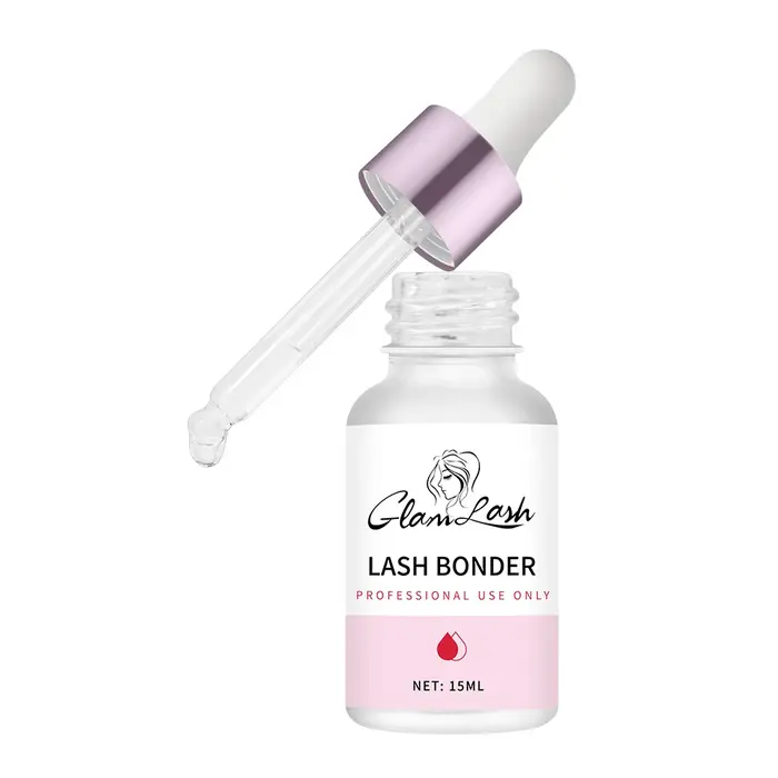 GLAMLASH 10 ml/15 ml Super Bonder agent de fixation pour Extensions de cils apprêt