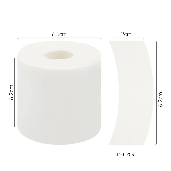 Rouleau de bandes en mousse pour faux-cils, 110 pièces/rouleau, Patch pour les yeux en mousse PE, fa