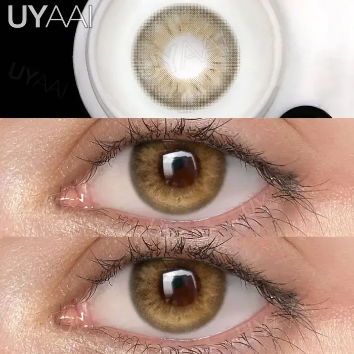 UYAAI NOUVEAU Lentilles de Contact Colorées Beauté Maquillage Yeux Verts