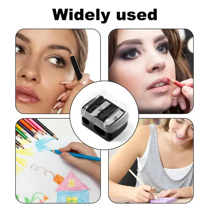Taille-crayon à sourcils 2 en 1
