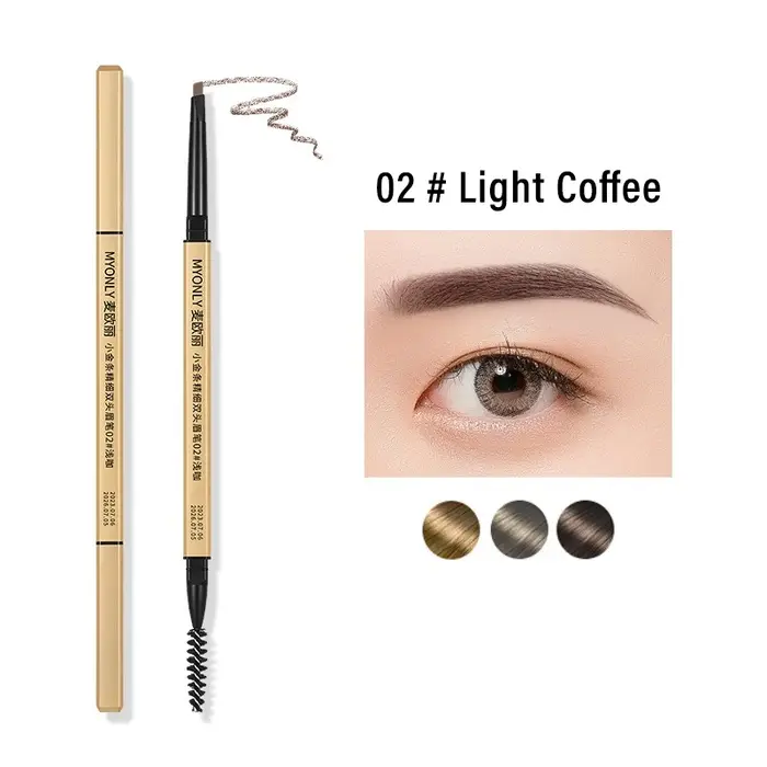 Crayon à sourcils imperméable à haute pigmentation