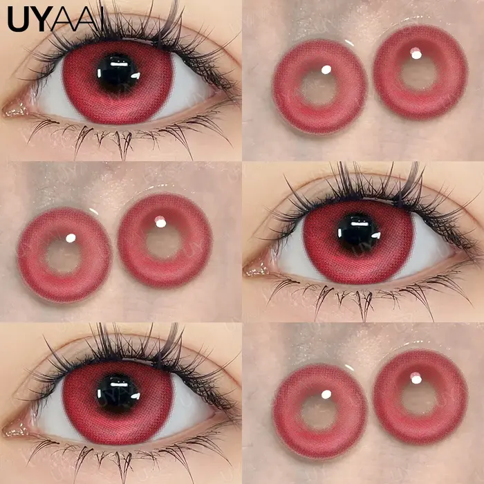 UYAAI Halloween Cosplay lentilles de Contact de couleur lentille