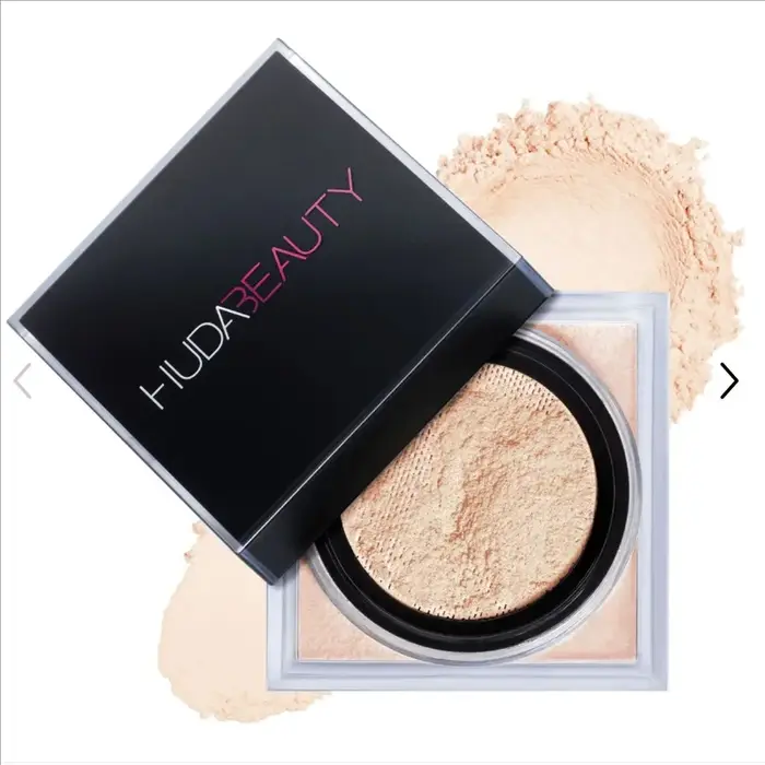 Huda Beauty poudre de réglage de cuisson en vrac longue durée contrôle de l'huile naturel visage mat imperméable