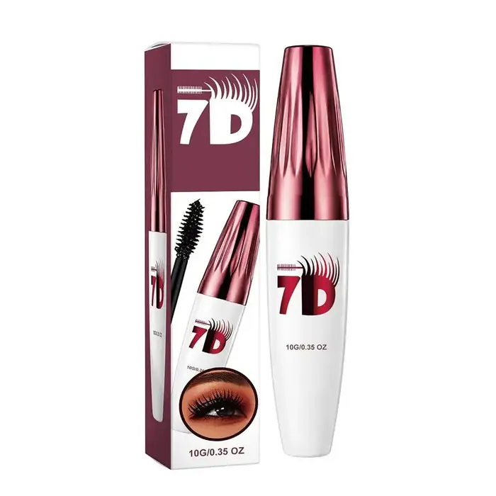 Mascara waterproof AMZ noir, volumisant, recourbant, longue tenue, anti-bavures, effet extension de 