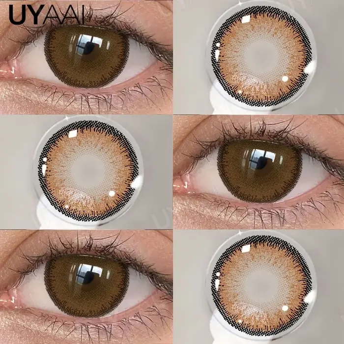 Lentilles de contact colorées UYAAI Beauty : Lentilles bleues